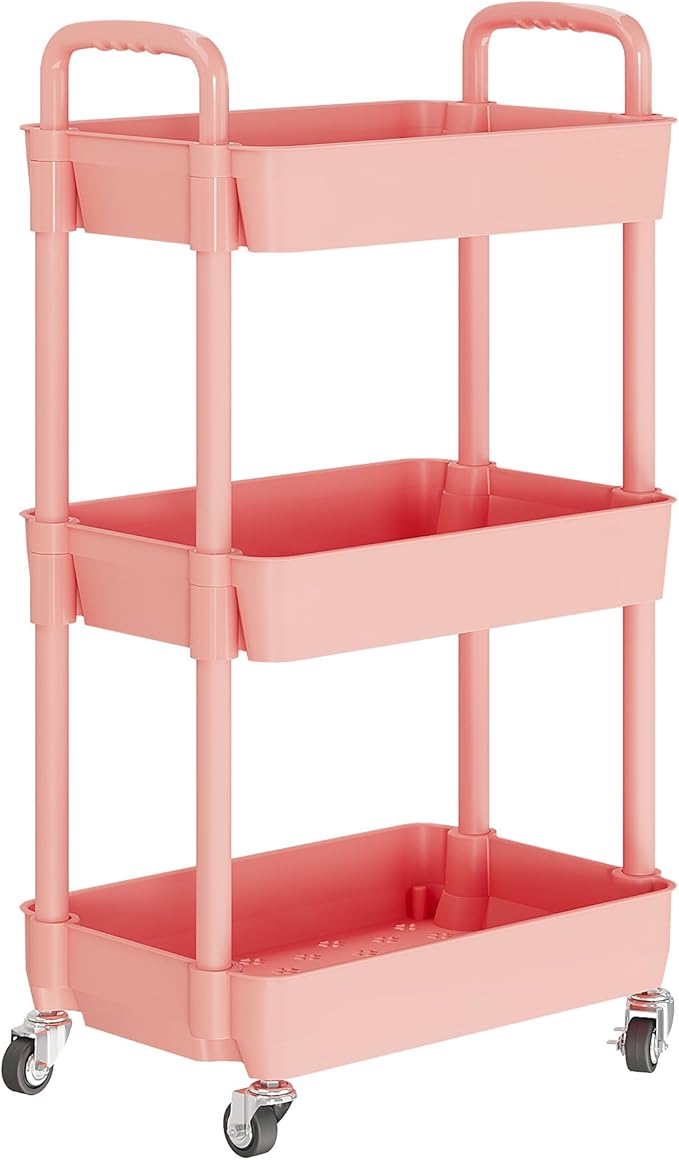 Laiensia 3-Tier Rolling Cart - Image 2