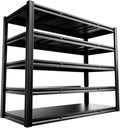 5-Tier 60" W x 24" D x 72" H Garage Shelving Units 3000LBS Shelves Garage Heavy by cynnda