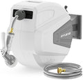Ayleid Retractable Garden Hose Reel, 1/2 in x 65 ft Wall Mounted Hose Reel by Ayleid