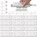 CHNLML 12PCS Power Strip Holder, Adhesive Punch-Free Socket Holder, Self by Unknown