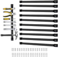 18" Magnetic Tool Holder, 10 Packs Magnetic Storage Strips Magnet Bar PVC Coated by SDLDEER