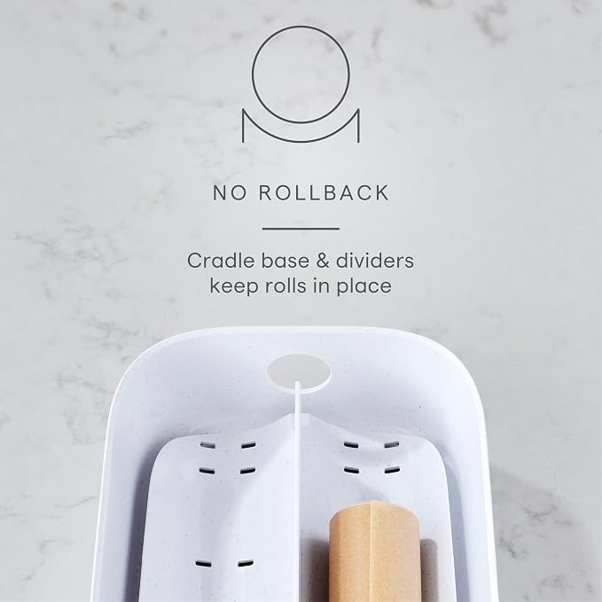 YouCopia StoraRoll Wrap Dispenser 2-in-1, Drawer Organizer - Image 4
