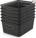 WYT Woven Storage Organizer Basket, 10.1 x 7.55 x 4.1 by WYT