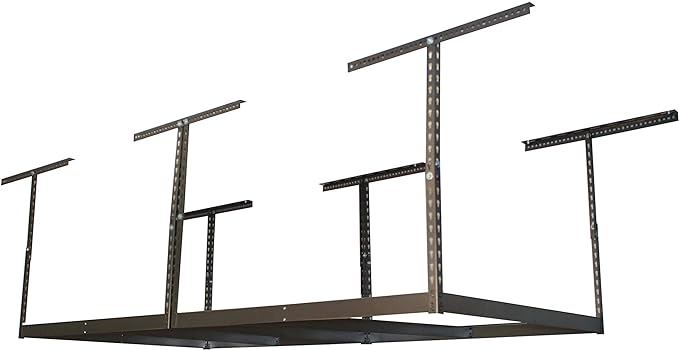 4' x 8' Overhead Garage Storage Rack Frame Kit by MonsterRAXStorageSolutions