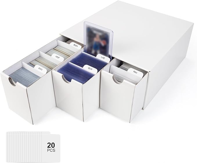 Trading Card Storage Box, Top Loaders Storage Box by XRACV