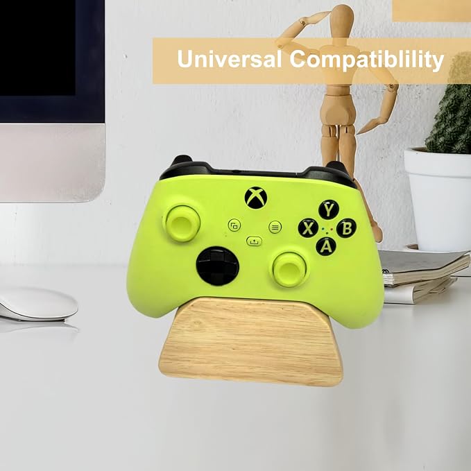 Solid Wood Controller Holder Gaming Controller Stand - Image 5