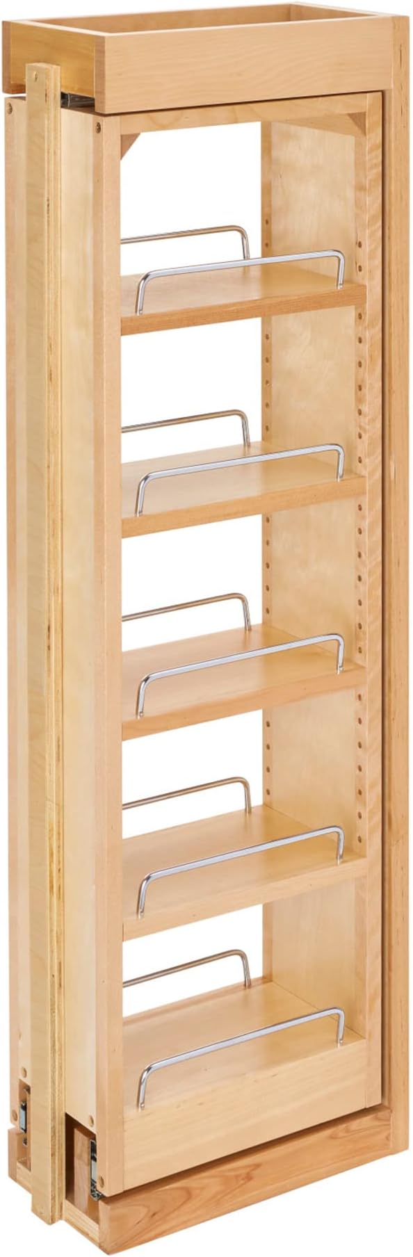 Rev-A-Shelf 6" W x 36" H Pull Out Quad Shelf Organizer by Rev-A-Shelf