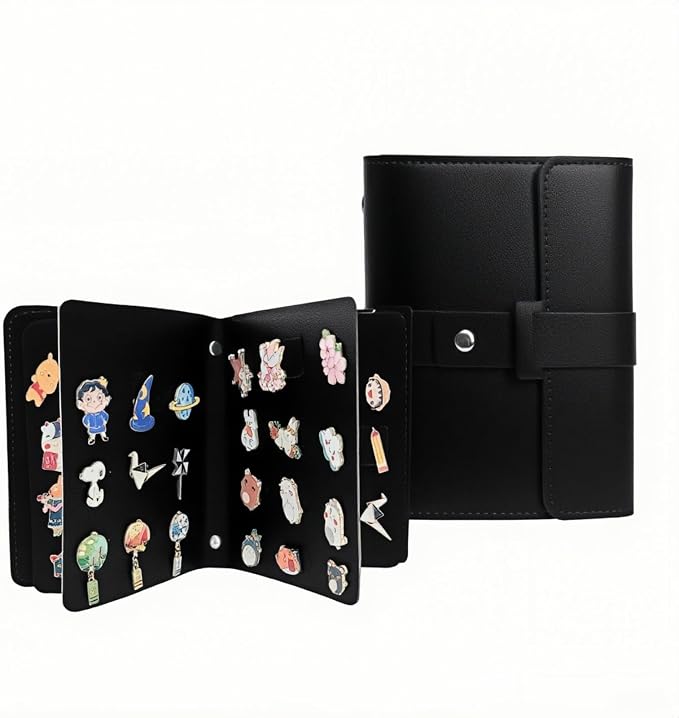 Enamel Pin Display Book by Unknown