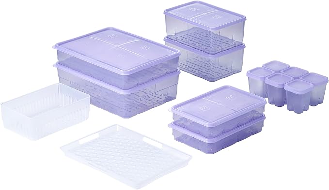 Twist-Release Freezer Containers, Family pack, No-Thaw Release | Anti-Break - Image 2