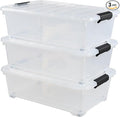 Gloreen 20 Quart Lidded Storage Bins by Gloreen