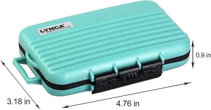 LYNCA 24 Slots Camera Memory Card Case Holder Water-Resistant Anti-Shock SD - Image 3