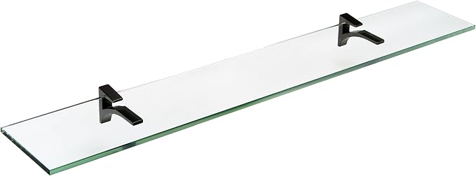 Spancraft Glass C-8x24-Black Cardinal Glass Shelf by Spancraft