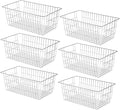 Slideep Farmhouse Wire Organizer Storage Bin Basket by WelcometotheSlideep