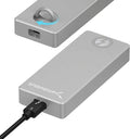 SABRENT Thunderbolt 3 Certified M.2 NVMe SSD Tool Free Solid Aluminum Enclosure by SABRENT