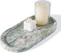 Koville Marble Bathroom Tray for Countertop, Vanity Tray Stone Trays for Decor by Koville