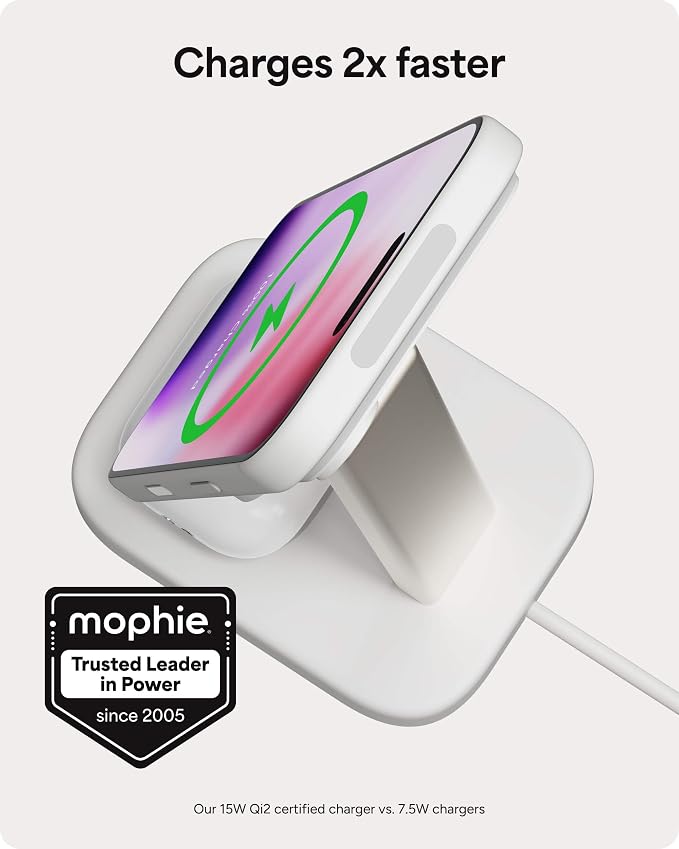 Mophie 2-in-1 Wireless Charging Stand - Image 2