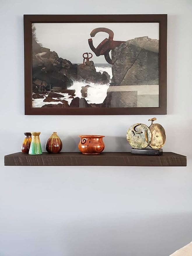 joelsantiques 54 Inch Wooden Floating Shelves - Image 6