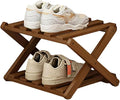 YYW Bamboo Shoe Rack for Entryway, Installation-Free and Foldable Vertical Shoe by YYW