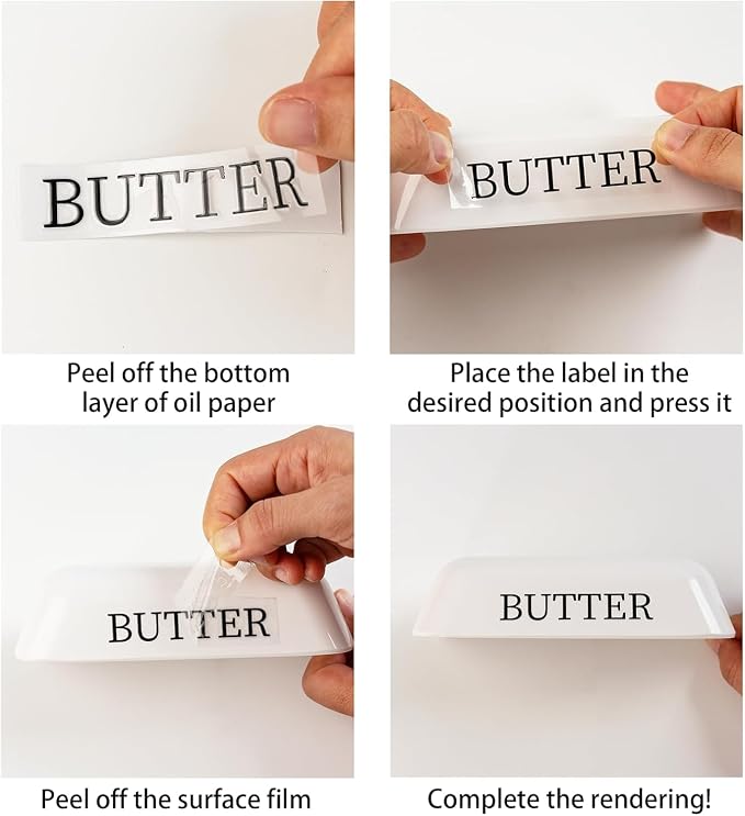 Butter Dish with Lid and Knife, Durable Countertop & Fridge Butter Keeper - Image 7