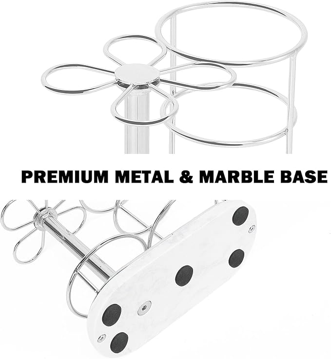 HarJue Toothbrush Holder Stand for Bathroom, Metal Toothbrush Organizer - Image 7