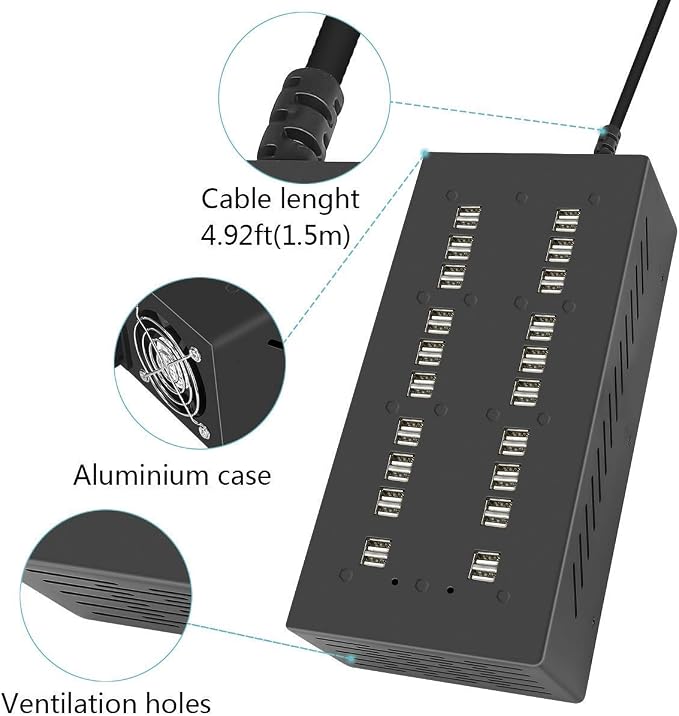 40 Ports USB Charging Station - Image 4
