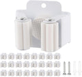Verdenu 25 Pack Broom Holder Wall Mount, Mop and Broom Holder Wall Mount by Verdenu
