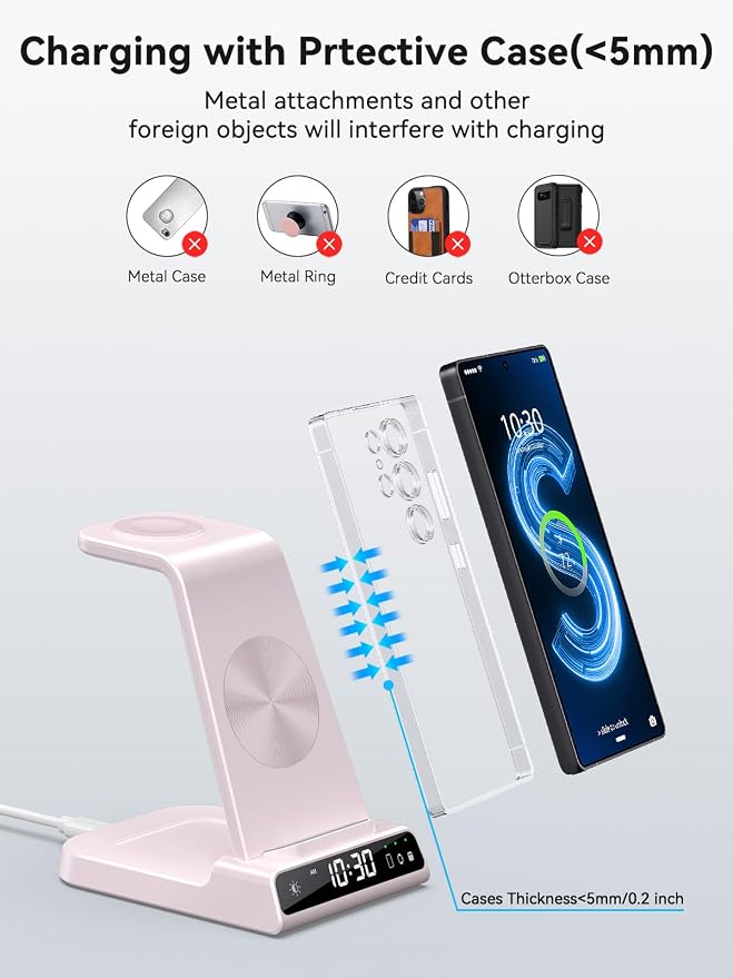 Wireless Charger for Samsung Charging Station - Image 4