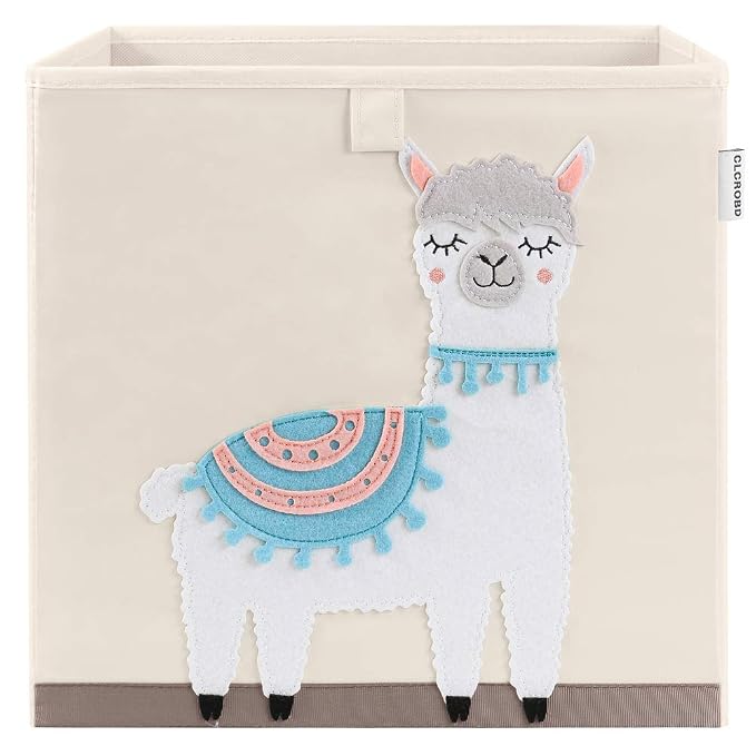 CLCROBD Foldable Animal Cube Storage Bins Fabric Toy Box/Chest/Organizer by CLCROBD