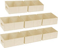 DIMJ Closet Storage Bins, 8 Pack Storage Baskets by DiMJ