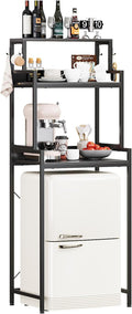 3-Tier Mini Fridge Stand Kitchen Bakers Rack by Espelism
