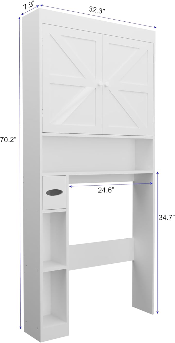 Over-The-Toilet Storage Cabinet - Image 2