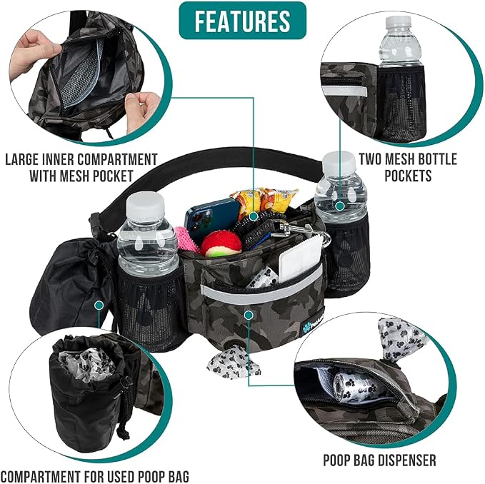 PetAmi Dog Fanny Pack, Treat Pouch - Image 3