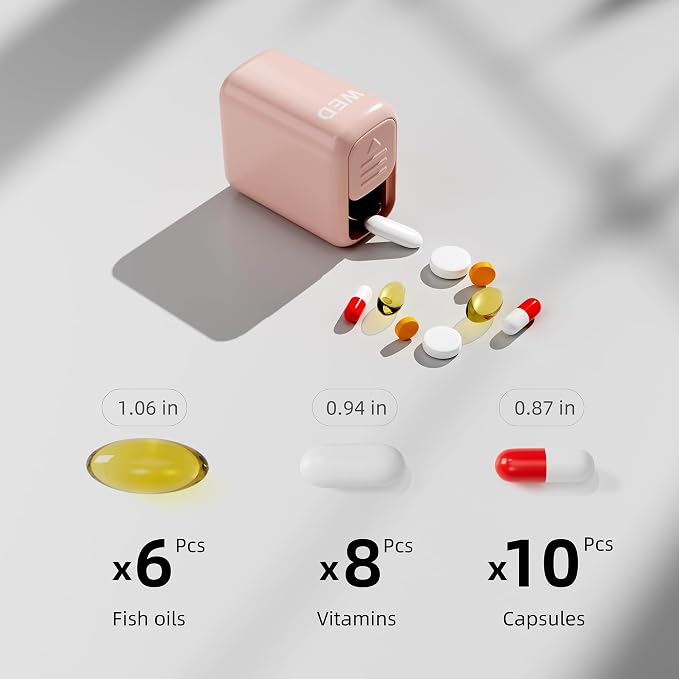Restree Weekly Pill Organizer 7 Day one time a Day - Image 5