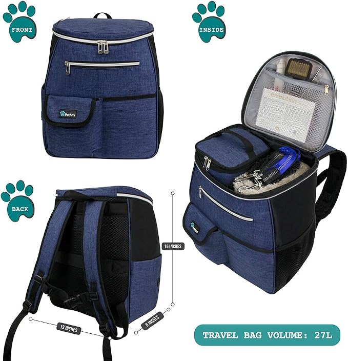 PetAmi Dog Travel Bag Backpack, Airline Approved Dog Bags - Image 2