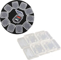 Plastic Memory Card Storage Case Compatible by SteelFever