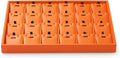 Oirlv Luxury Leather Jewelry Display Tray 24 Grid Jewelry Organizer Tray by Oirlv
