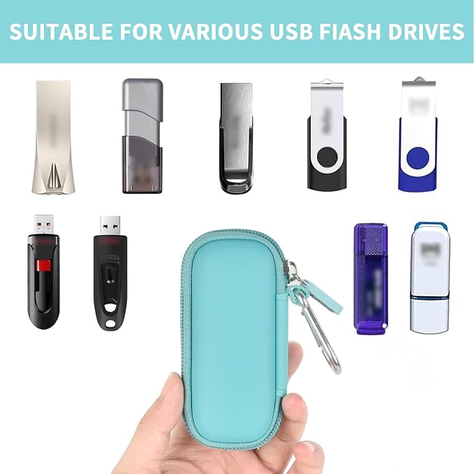 USB Flash Drive Case, SD Card Holder Compatible - Image 2
