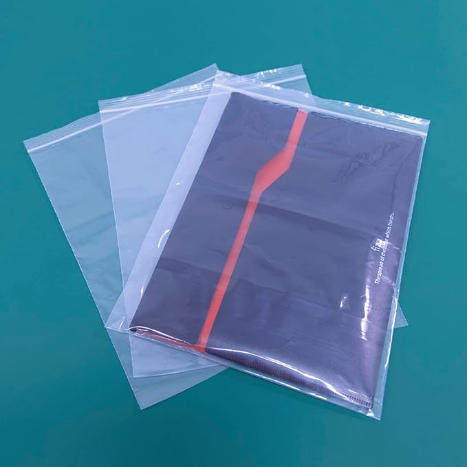 iMailer - 500 Count - 10" x 13" Clear Zip Bags - 2 Mil Reclosable Zip Plastic - Image 5