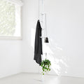 Coat Rack Freestanding, 56 to 125 inch Adjustable Tension Rod Coat Tree by Sempicad