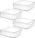Clear Plastic Storage Bins, Pantry Organizers and Storage, Kitchen
