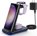 Wireless Charging Station for Samsung/Android, Fast Wireless Watch Charger by LOPUION