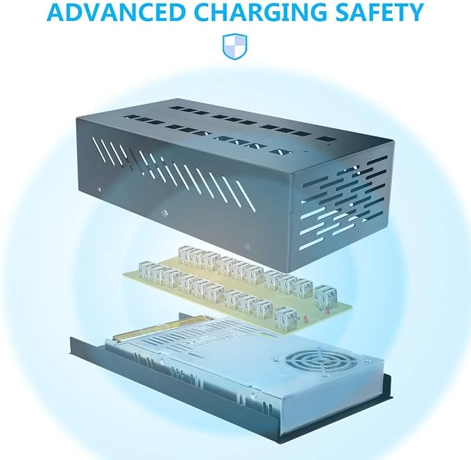 40 Ports USB Charging Station - Image 6