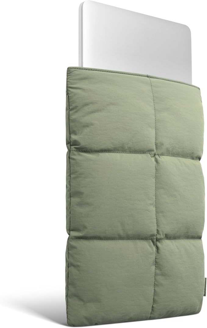 Comfyable Puffy Laptop Sleeve 15 Inch 16 Inch, Quilted Puffer Laptop Carrying - Image 2