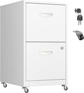 2 Drawer Mobile File Cabinet by MetalMax