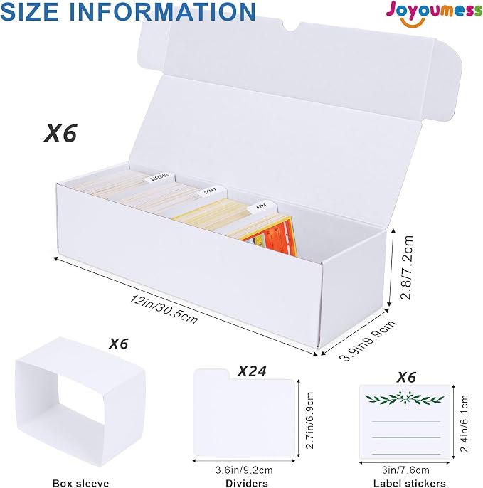 Trading Card Storage Box, card organizer box - Image 5