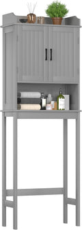 BlueWish Over The Toilet Cabinet, Bathroom Over Toilet Storage by RespondToEveryExpectation