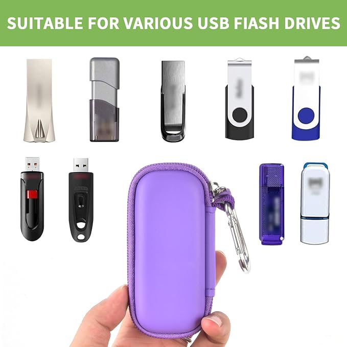 USB Flash Drive Case, SD Card Holder Compatible - Image 2