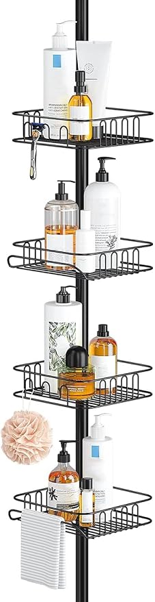 SEIRIONE Rustproof Shower Caddy and Organizer Corner by SEIRIONE