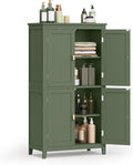 VASAGLE Floor Storage Cabinet, Freestanding Storage Unit by VASAGLEbySONGMICSHOME