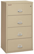 FireKing Lateral 4 Drawer Legal and Letter Fire Safe File Cabinet by FireKing